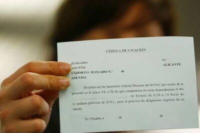 Qué hacer si recibes una citación judicial como investigado